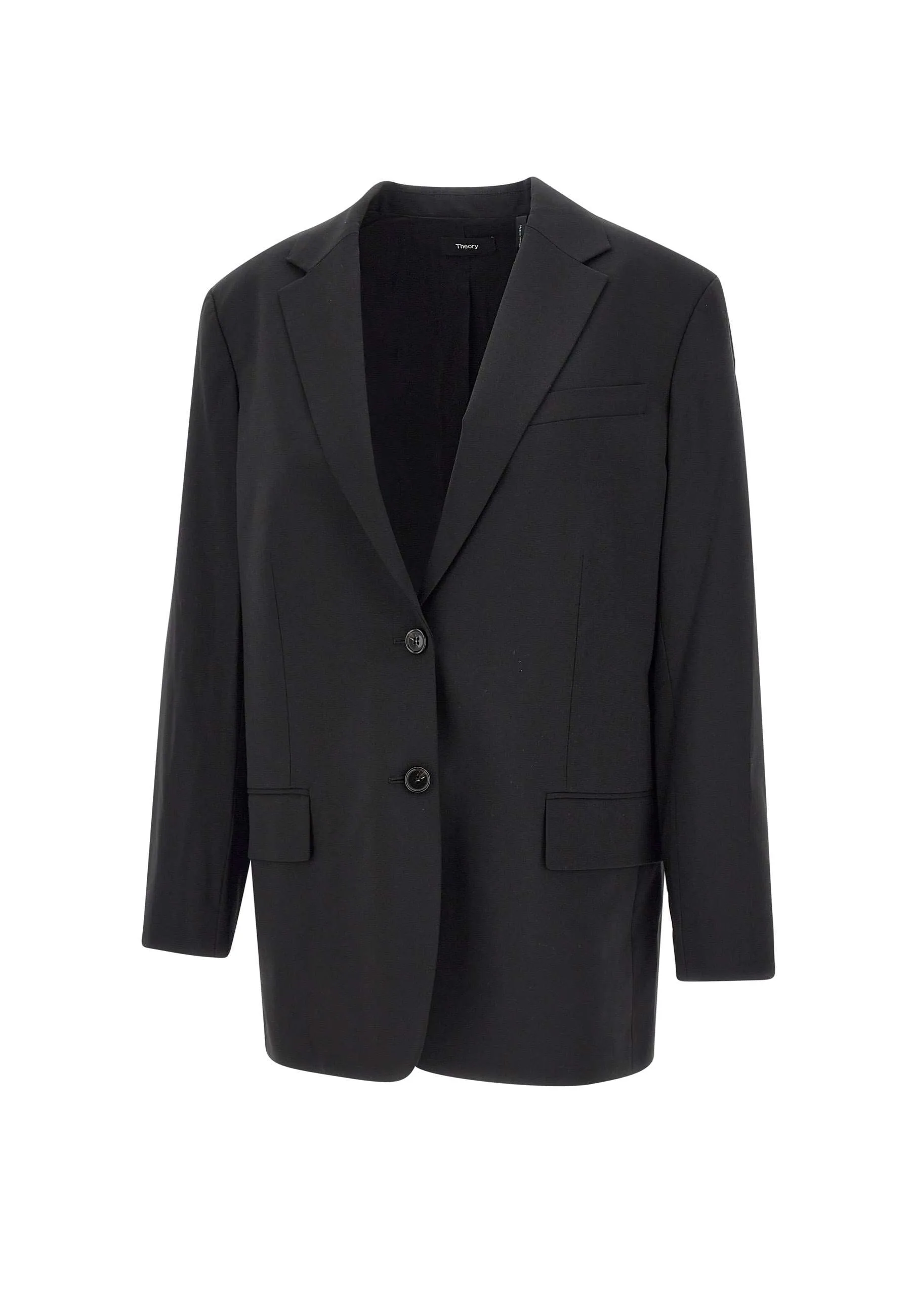 Women's Black Wool Blazer