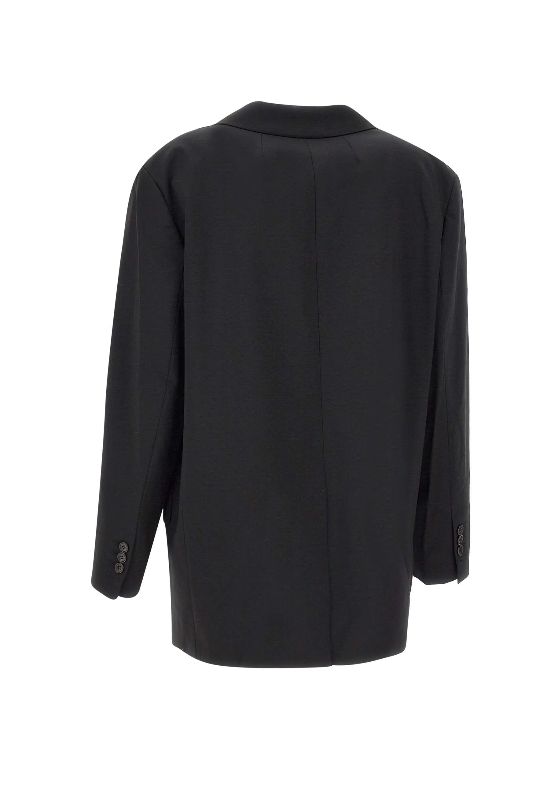 Women's Black Wool Blazer