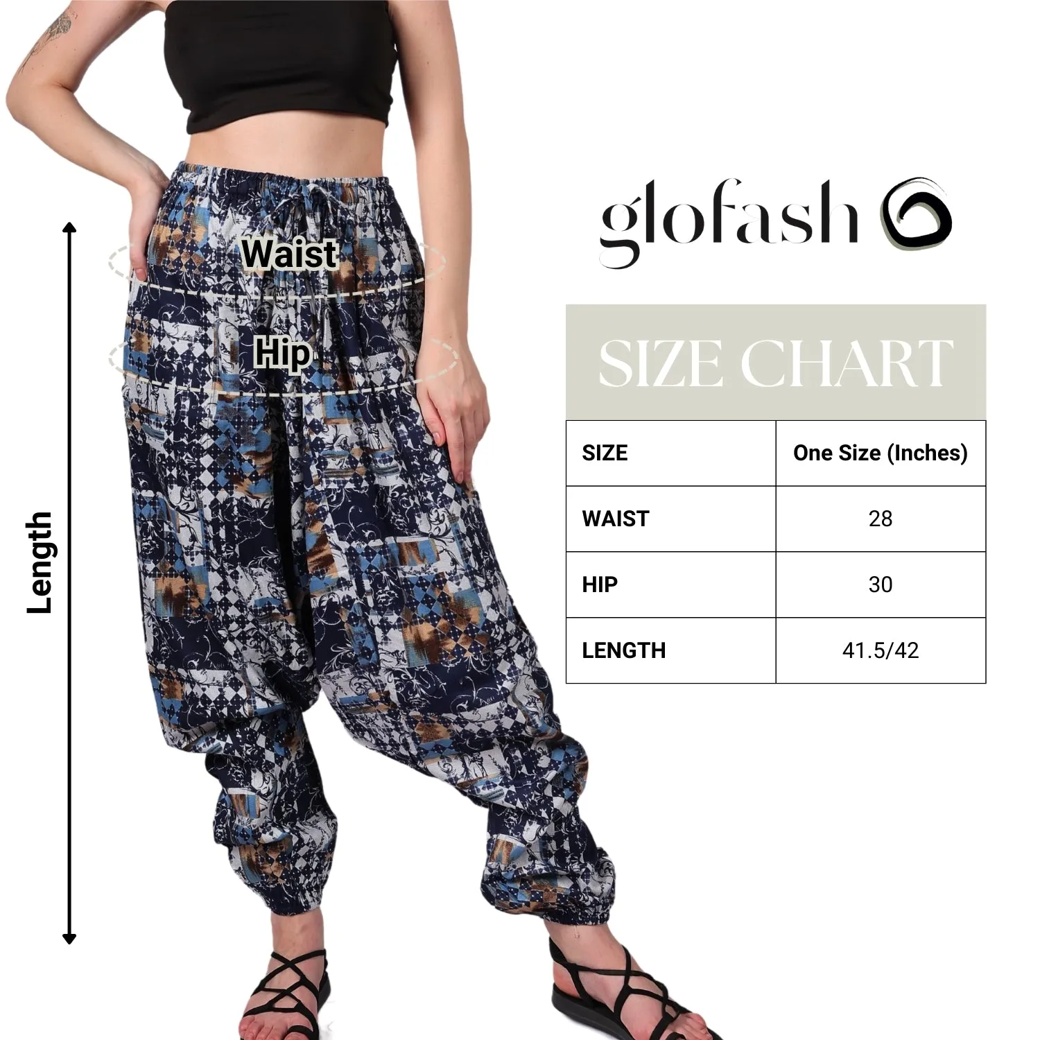 Women's Boho Harem Pants – Comfy And Beach Wear