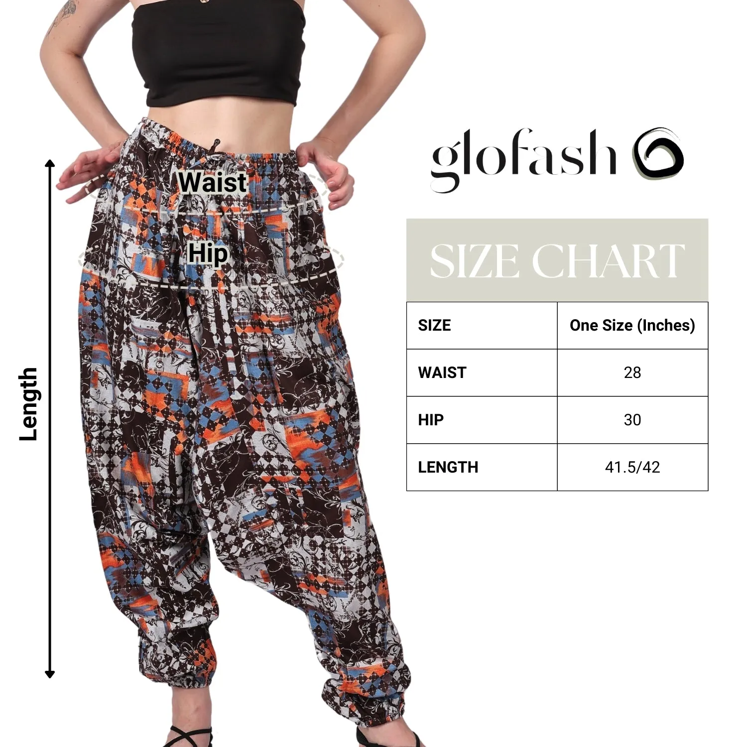 Women's Boho Harem Pants – Comfy And Beach Wear