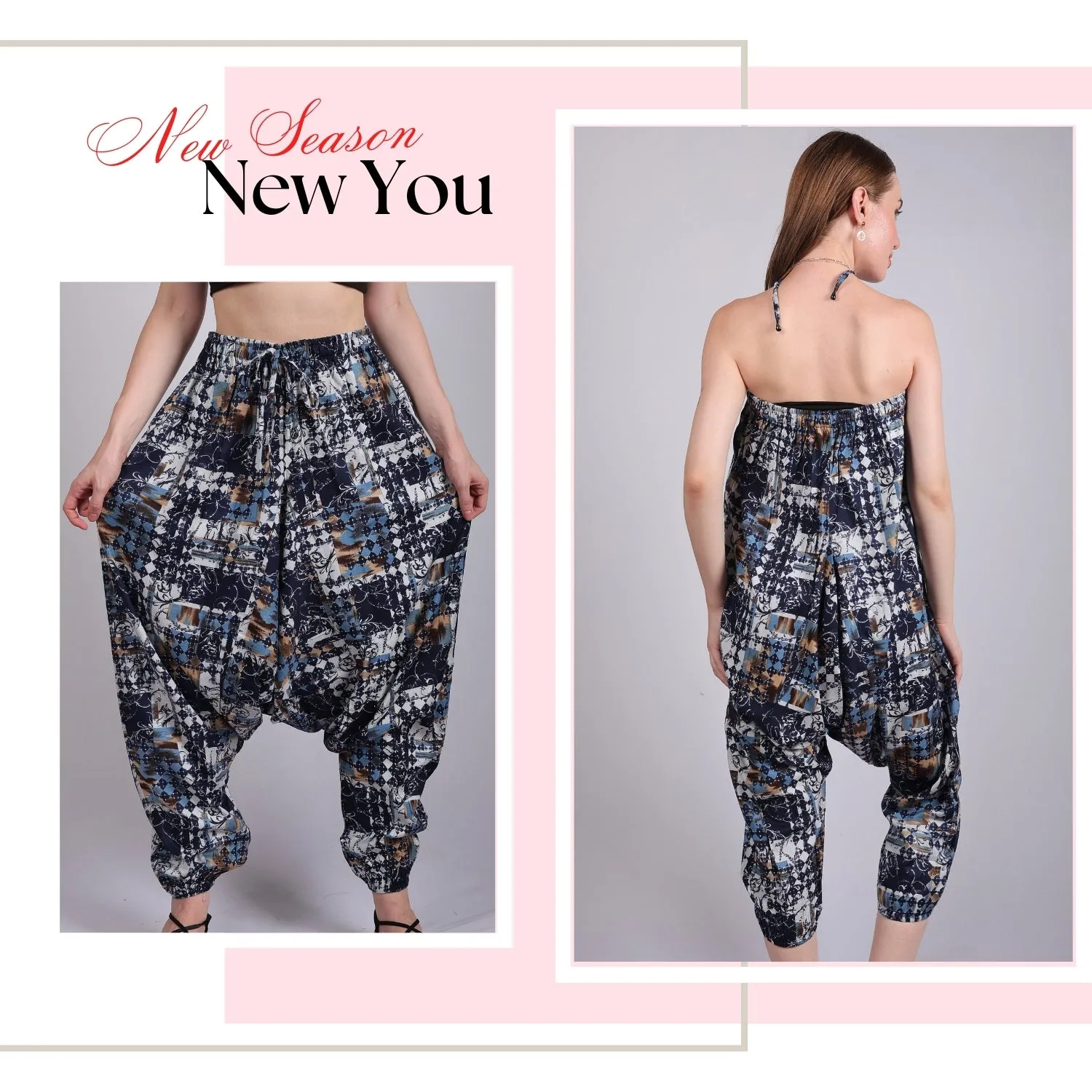 Women's Boho Harem Pants – Comfy And Beach Wear