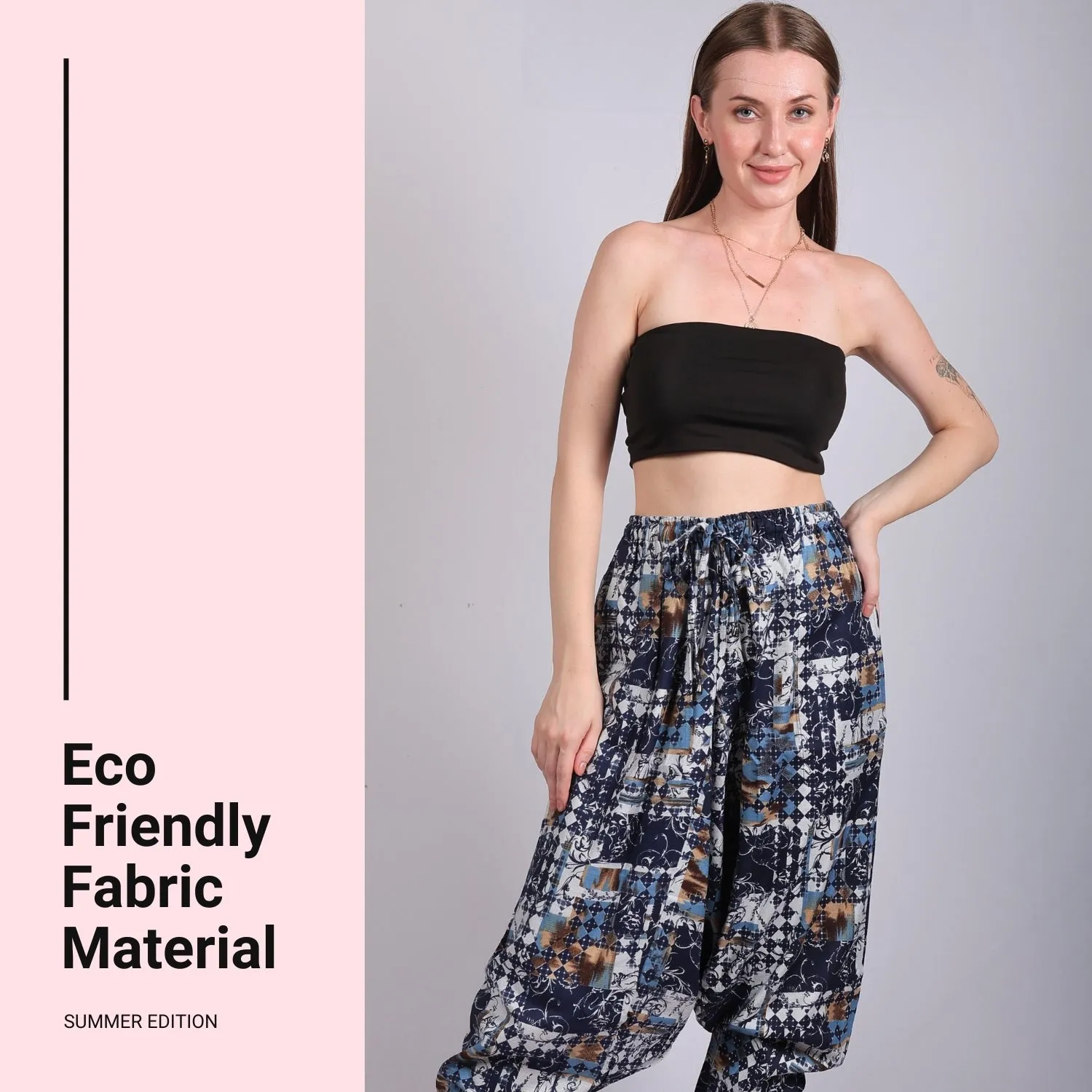 Women's Boho Harem Pants – Comfy And Beach Wear
