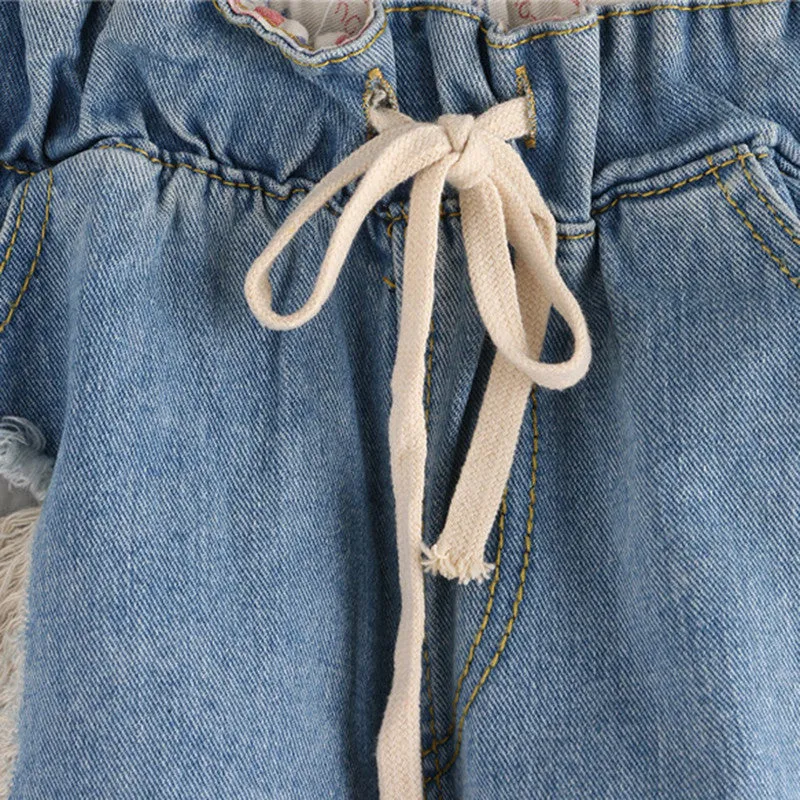 Women's Fashion Summer Ripped Shorts