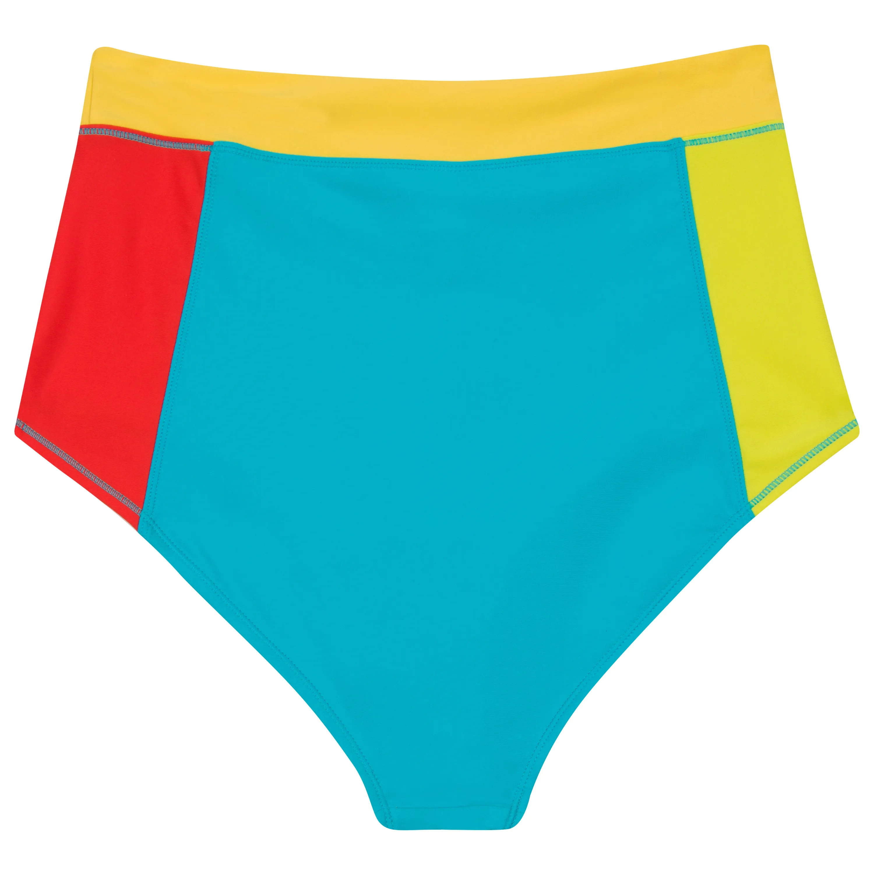 Women's High Waist Bikini Bottoms | "Color Pop"