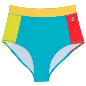 Women's High Waist Bikini Bottoms | "Color Pop"