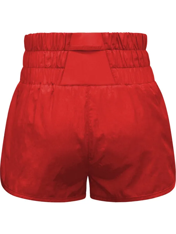 Women's Smocked Waistband Workout Shorts