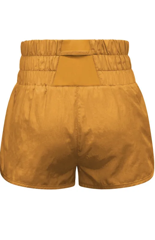 Women's Smocked Waistband Workout Shorts