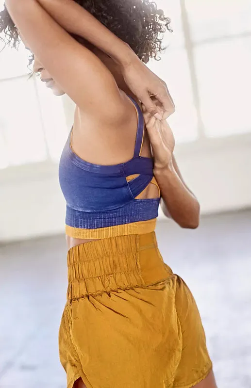 Women's Smocked Waistband Workout Shorts