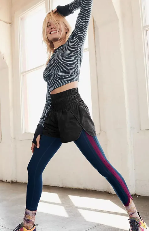 Women's Smocked Waistband Workout Shorts