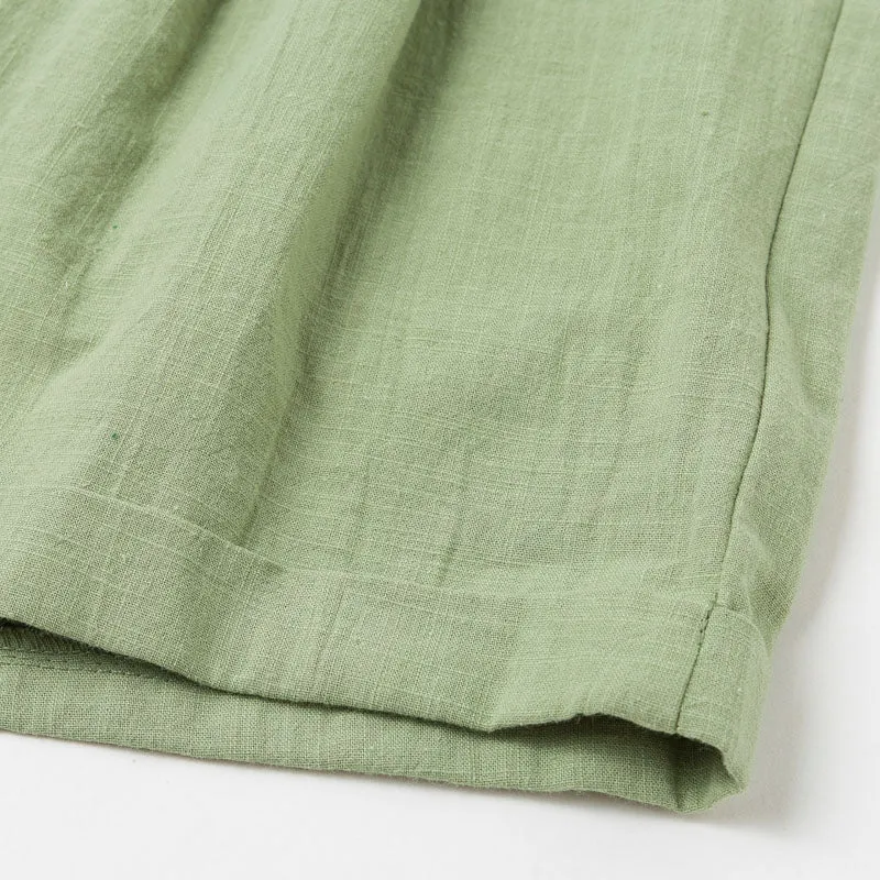 Women's Summer Casual High-Waist Elastic Shorts With Pockets