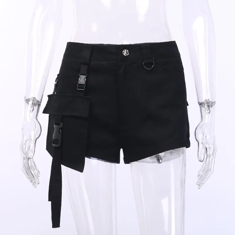 Women's Summer Casual High Waist Shorts With Pockets
