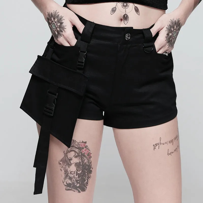 Women's Summer Casual High Waist Shorts With Pockets