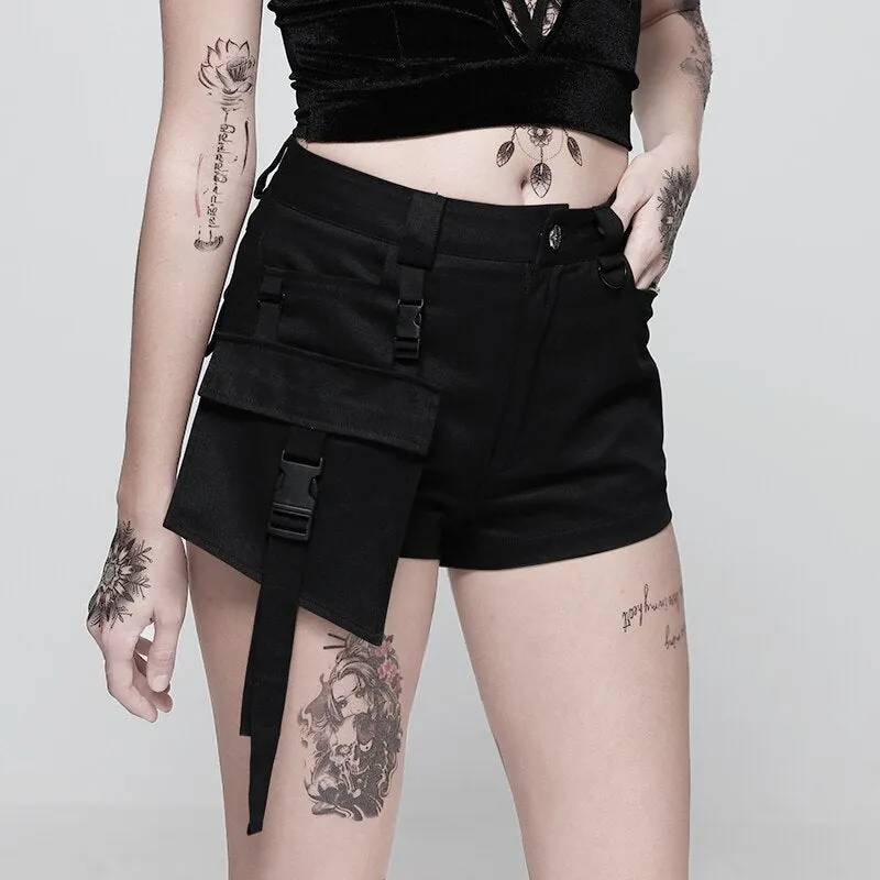Women's Summer Casual High Waist Shorts With Pockets