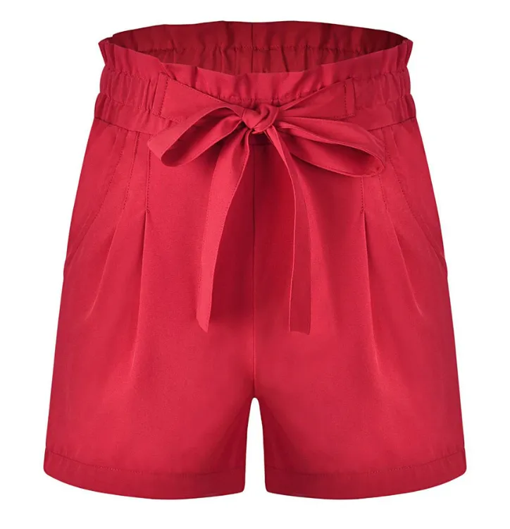 Women's Summer High Waist Bandage Shorts