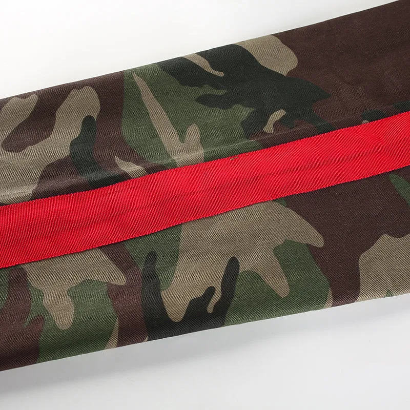 Women's Summer High Waist Camouflage Pants
