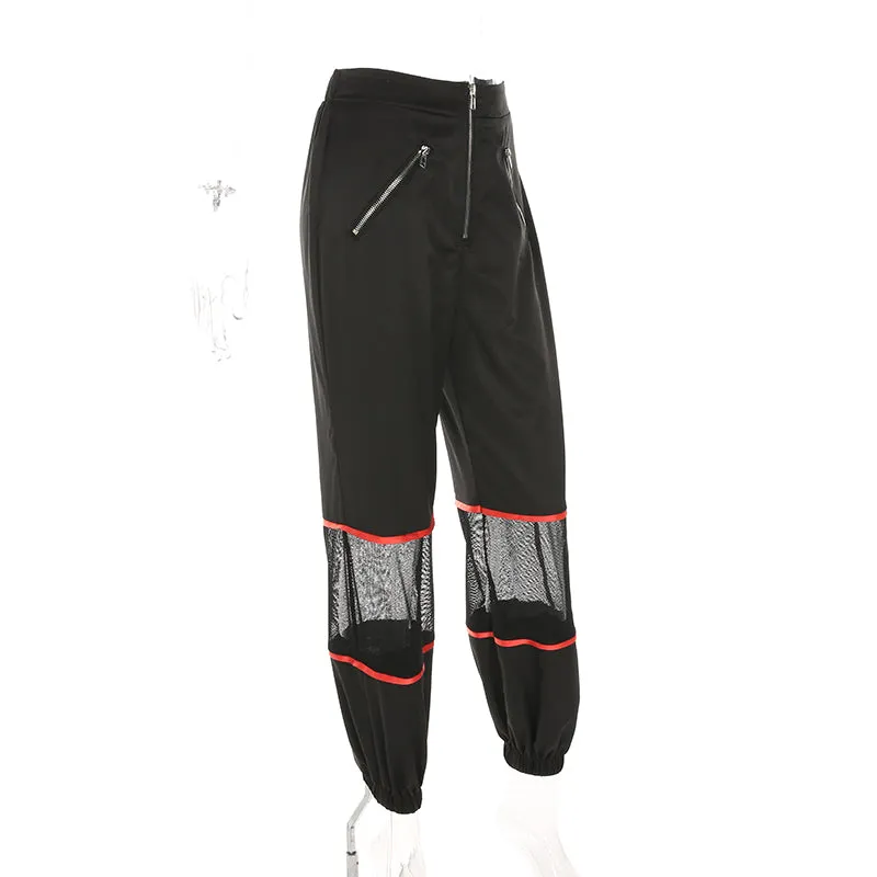 Women's Summer Loose Casual High Waist Trousers