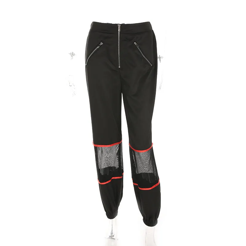 Women's Summer Loose Casual High Waist Trousers