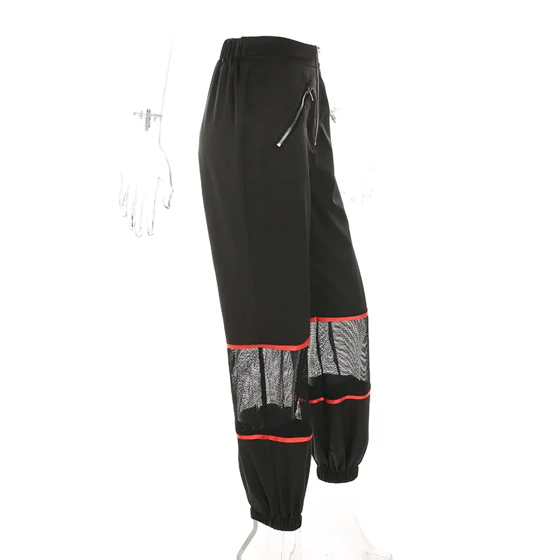 Women's Summer Loose Casual High Waist Trousers