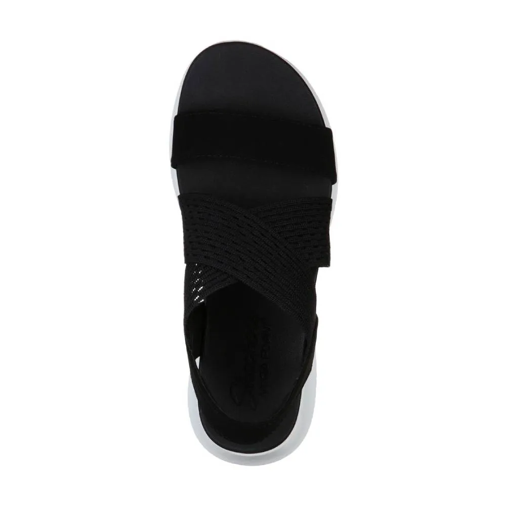 Women's Ultra Flex Neon Star sandal (Black)