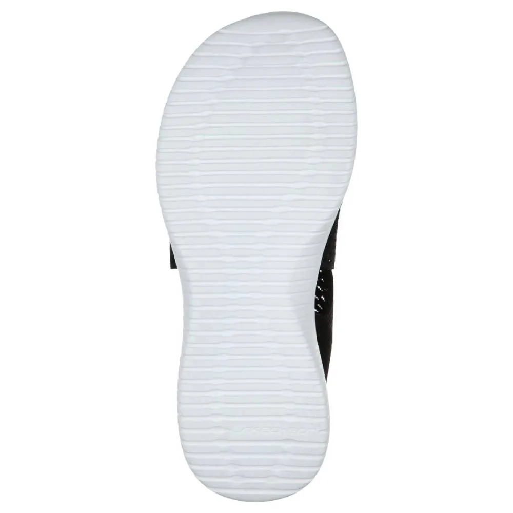 Women's Ultra Flex Neon Star sandal (Black)