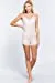 Women's V-Neck Thermal Lace Trim Set