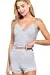 Women's V-Neck Thermal Lace Trim Set