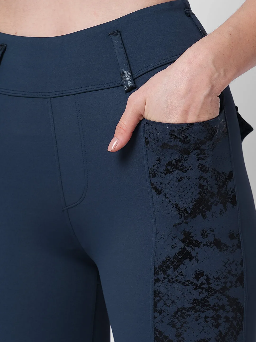 Work Train Run Blue Pants