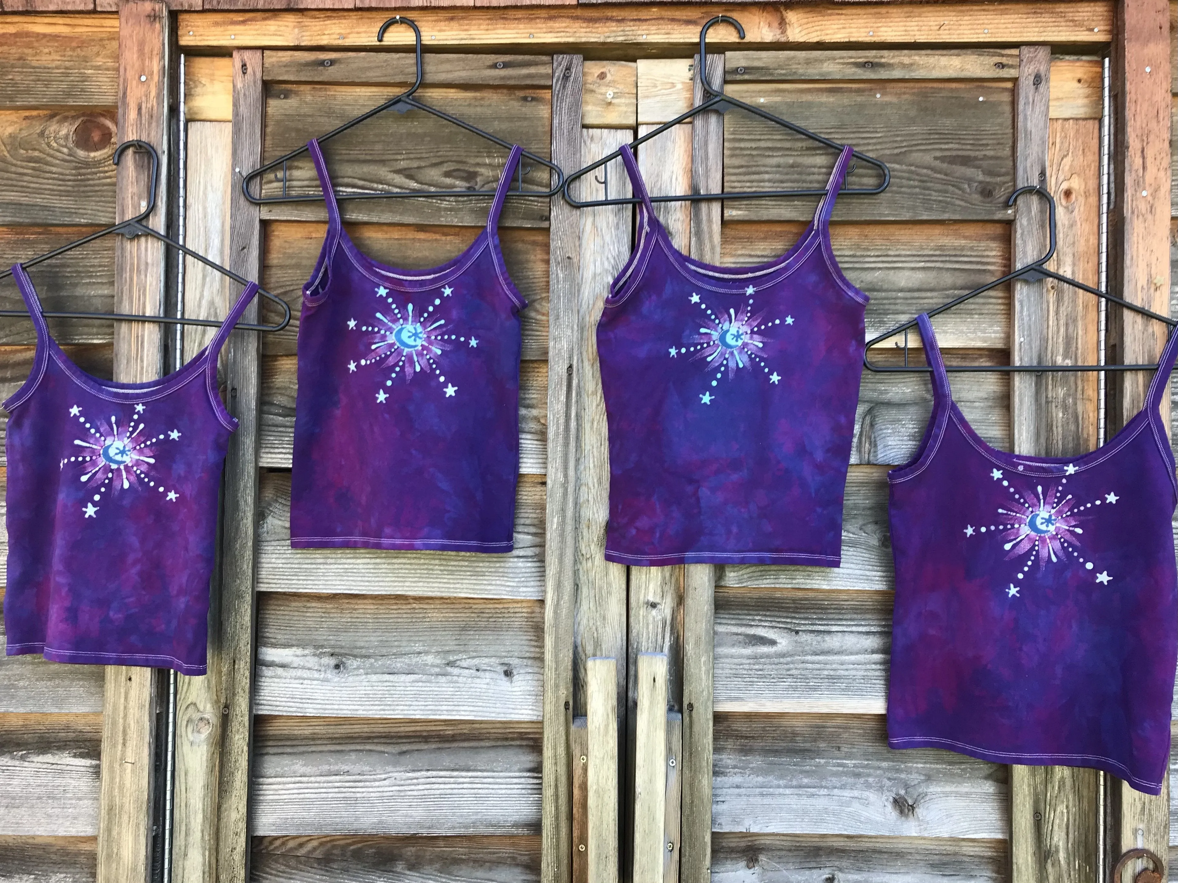 Yoga Sunburst Batikwalla Tank Top - Size Small