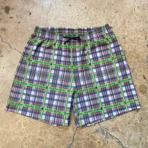 Yokishop - Plaid Neon "Boogie Shorts"